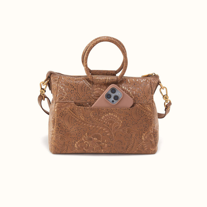 HOBO SHEILA MEDIUM SATCHEL VI - MINK FOLKLORE