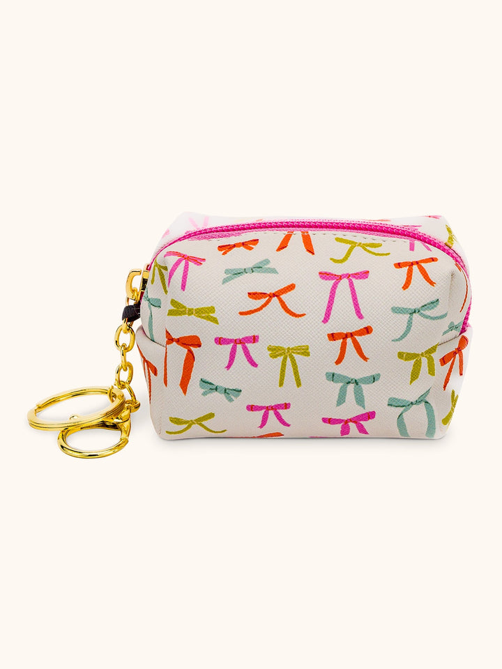 KEY CHAIN POUCH - PUT A BOW ON IT