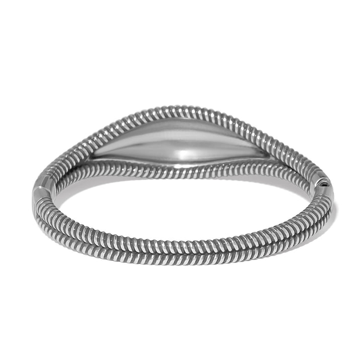 Ferrara La Crima Hinged Bracelet - Silver