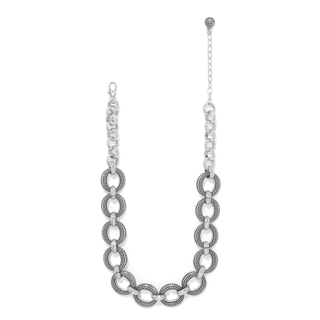 Ferrara Scala Link Necklace - Silver