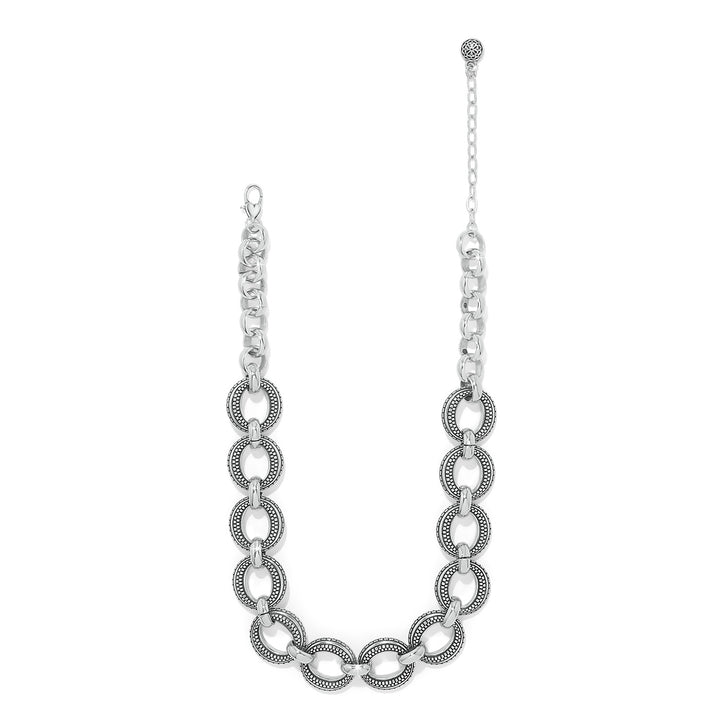 Ferrara Scala Link Necklace - Silver