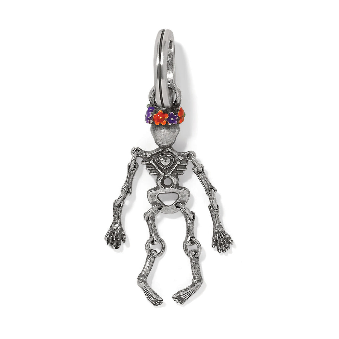 Mrs. Bones Charm -Silver-Multi