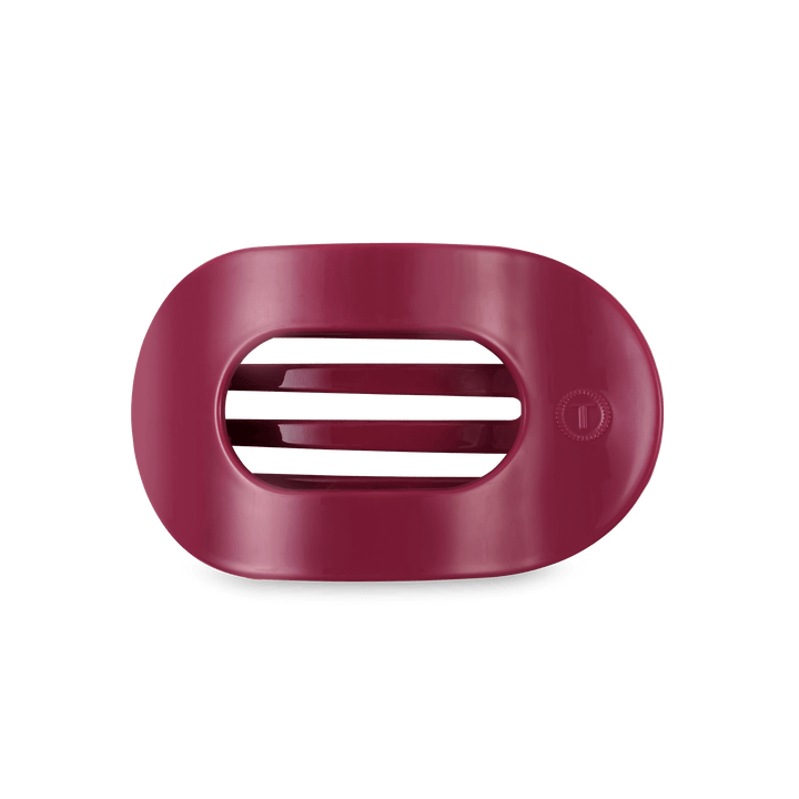 TELETIES MEDIUM FLAT ROUND HAIR CLIP - WILD SIDE
