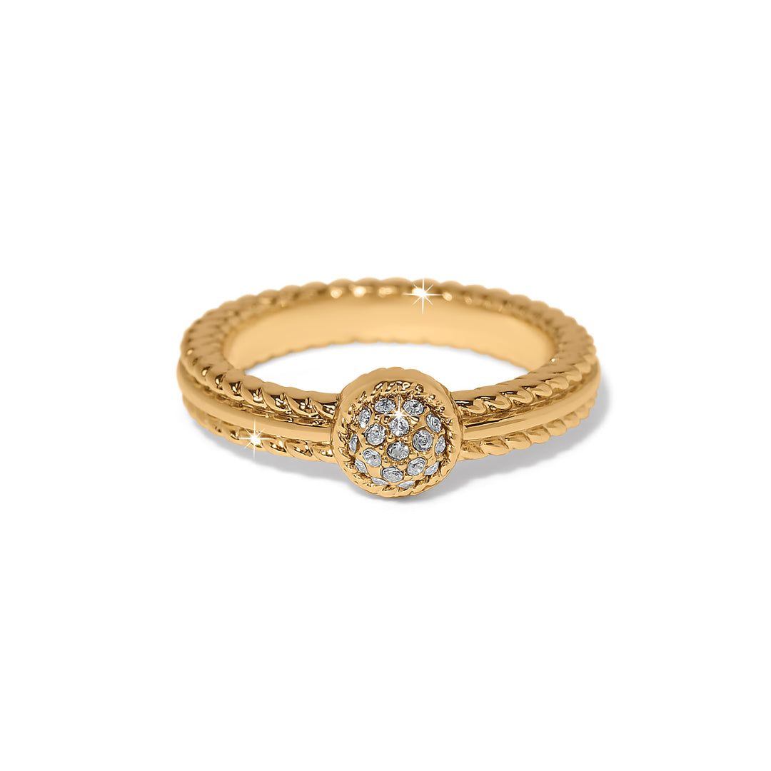 Illumina Celeste Dome Ring - Gold - Size 8