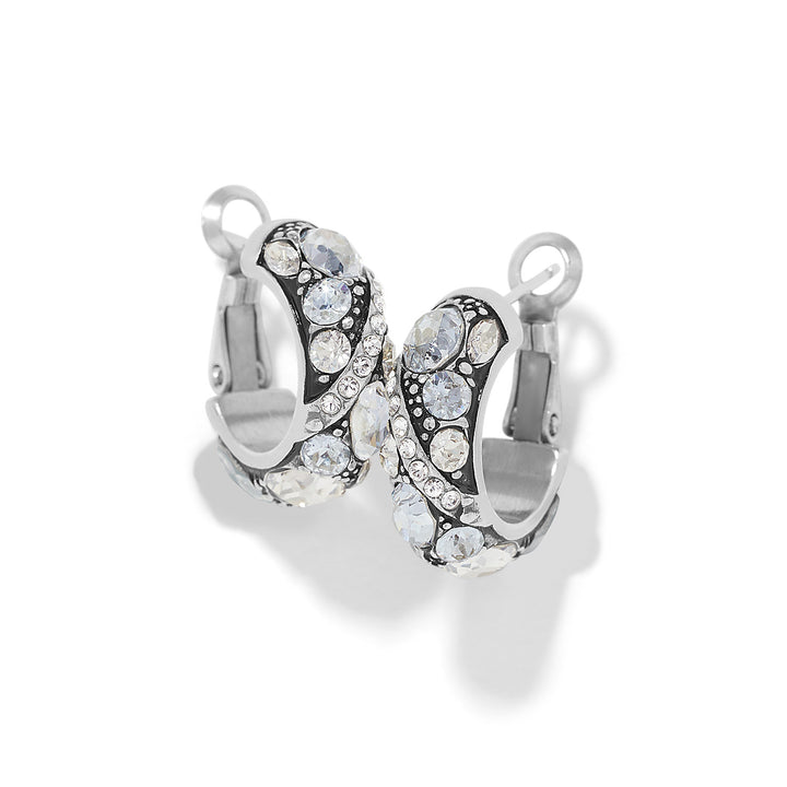 Trust Your Journey Hoop Earrings - Sky