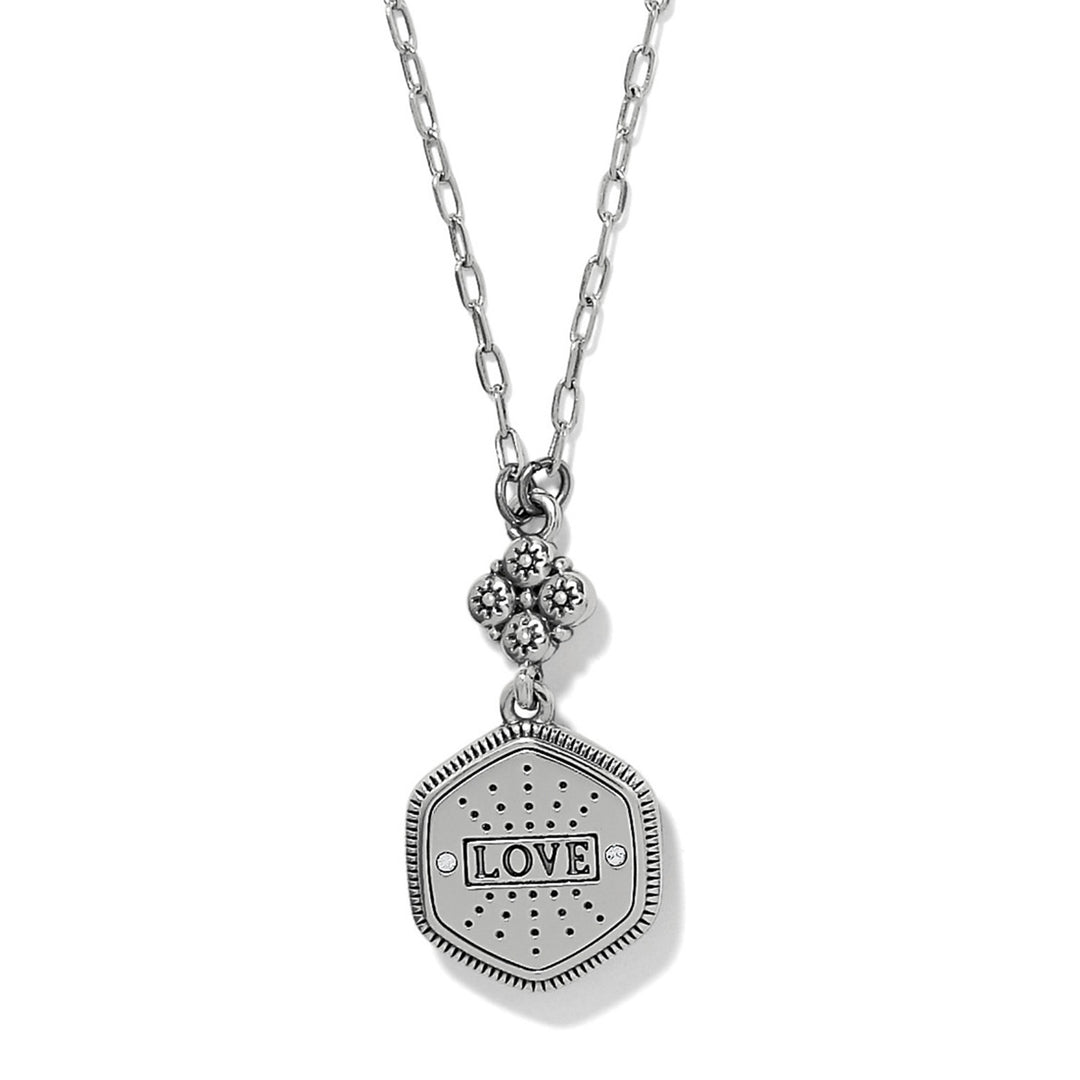Mosaic Nova Petite Necklace - Silver-Gold