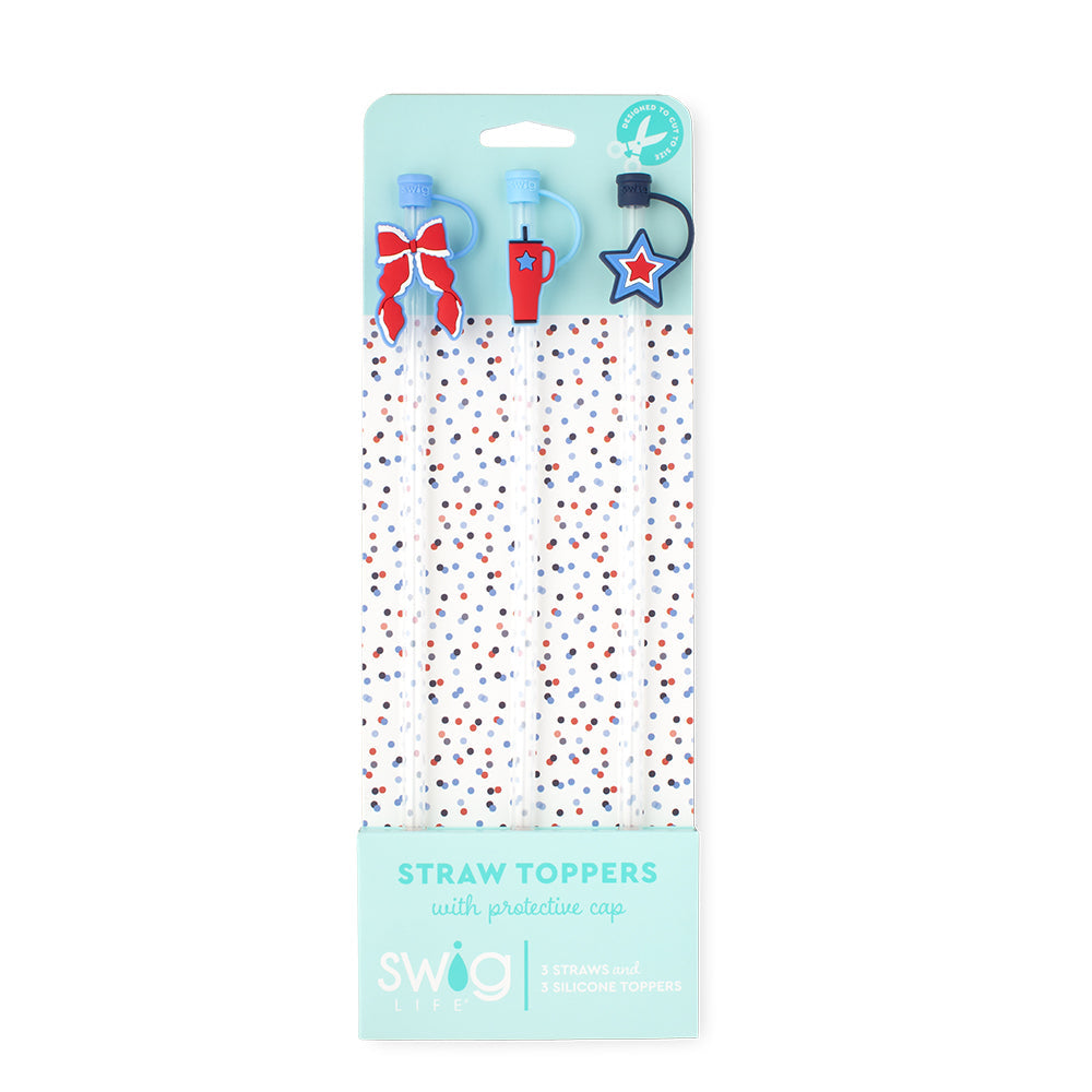 STRAW TOPPER SET - MISS INDEPENDENCE