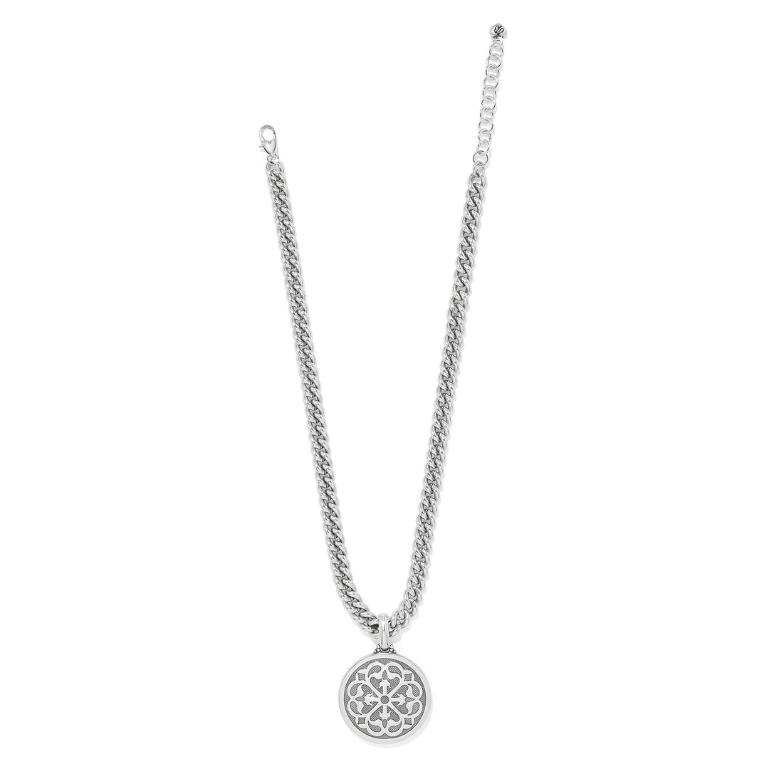 Ferrara Roma Pendant Necklace - Silver