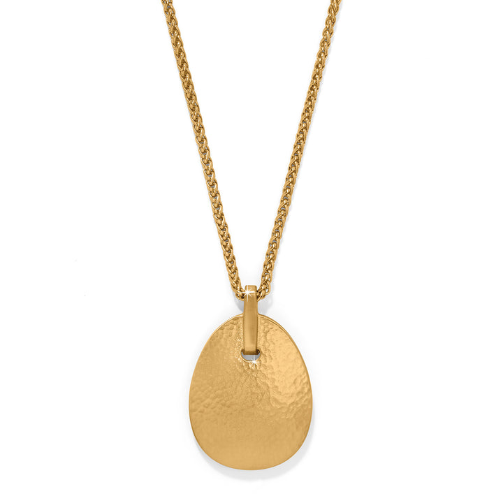 Meridian Orbit Large Pendant Necklace - Gold