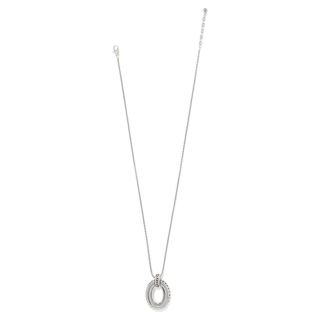 Pretty Tough Link Pendant Necklace - Silver