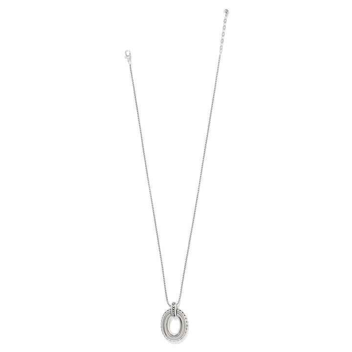 Pretty Tough Link Pendant Necklace - Silver