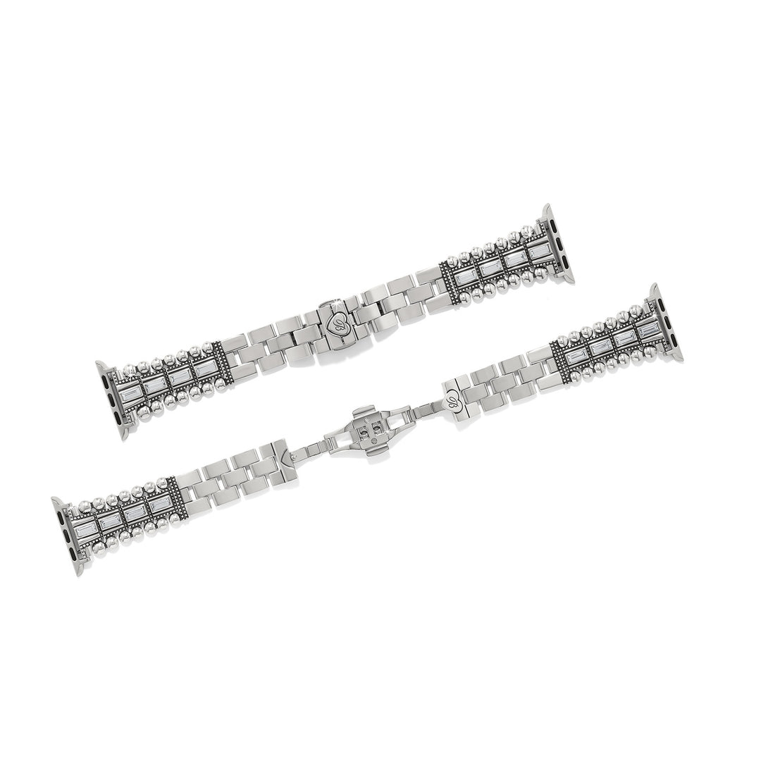 Pretty Tough Gem Watch Band - Silver