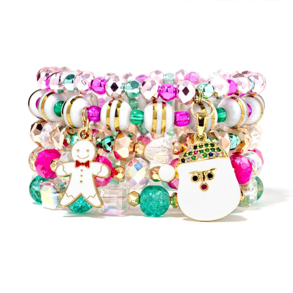 ERIMISH STRETCH BRACELETS S/5 - NORTH POLE