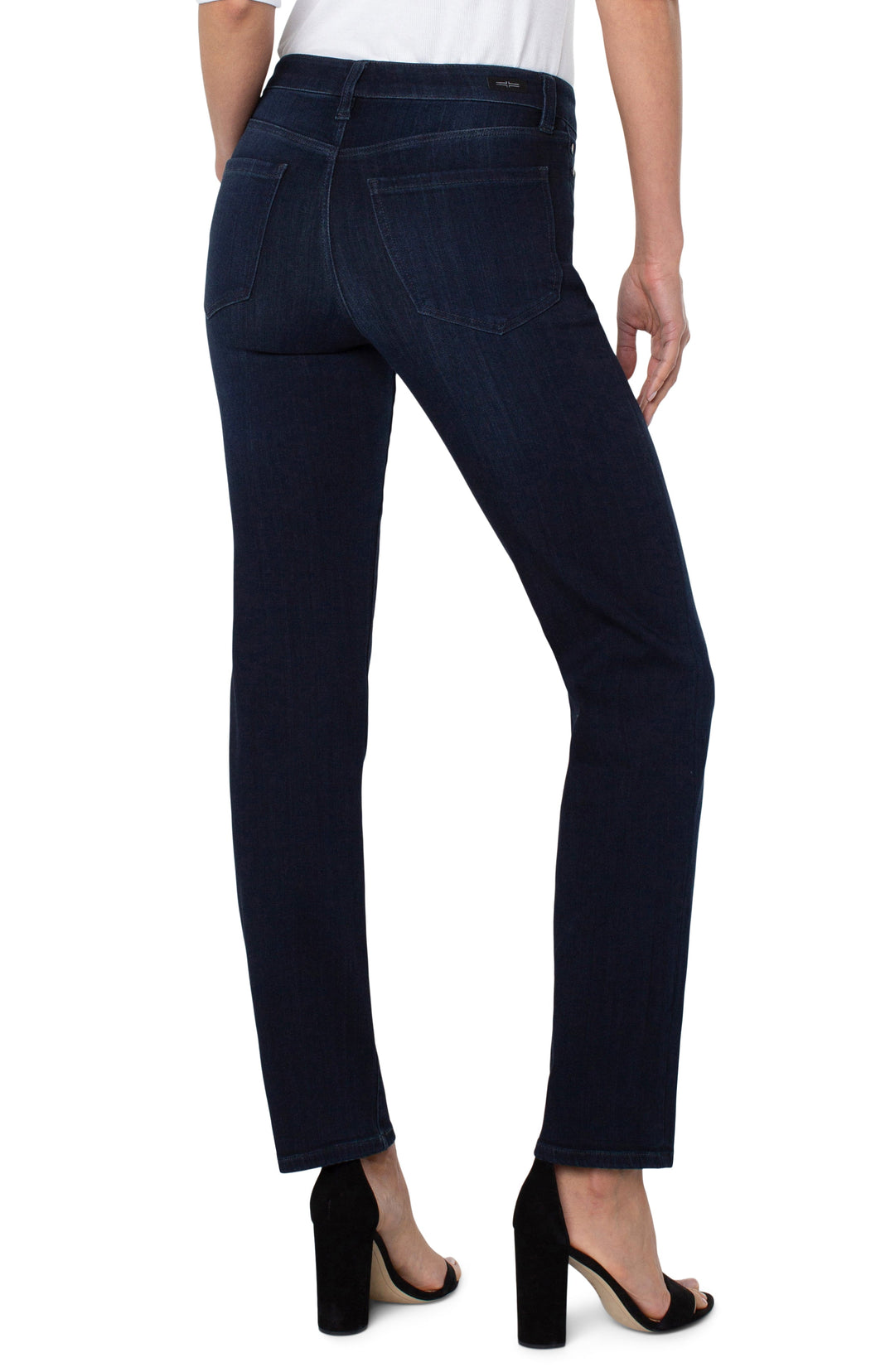 PETITE KENNEDY STRAIGHT 30" INSEAM JEANS - HALIFAX