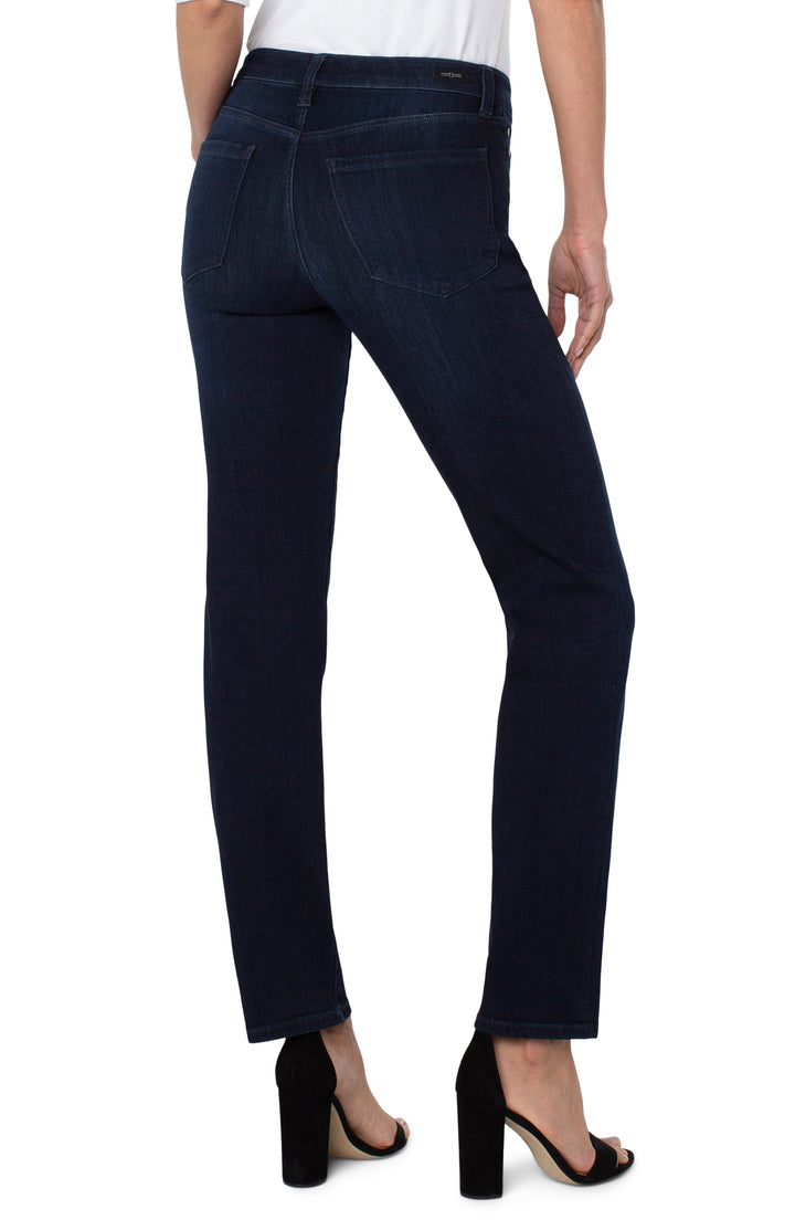 PETITE KENNEDY STRAIGHT 30" INSEAM JEANS - HALIFAX