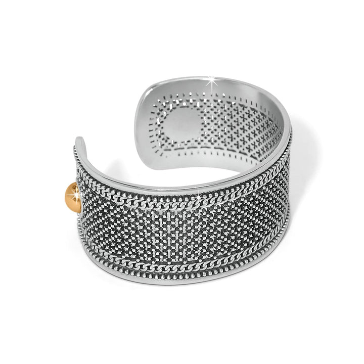 Ferrara Segreta Cuff Bracelet - Silver-Gold