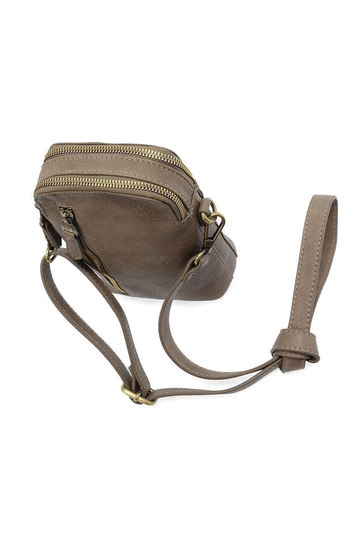 JOLENE CROSSBODY PHONE BAG - TAUPE