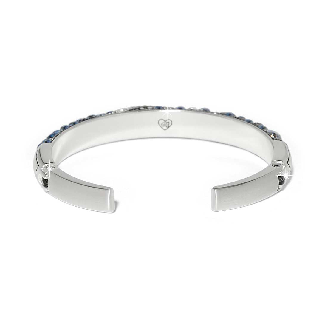 Trust Your Journey Hinged Bracelet - Sky