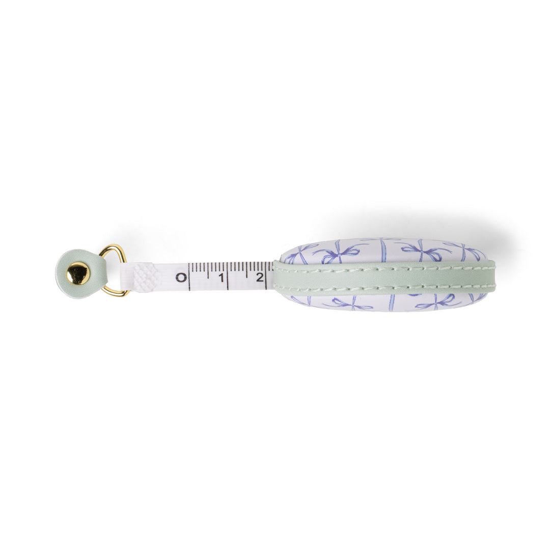 Blue Mini Measure CRUSH MINI TAPE MEASURE - BLUE PLAID – Brianne's Boutique