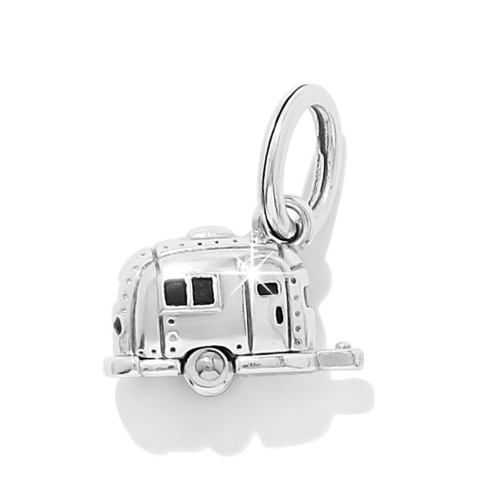 Road Trip Camper Charm - Silver