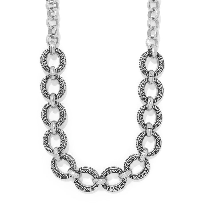 Ferrara Scala Link Necklace - Silver