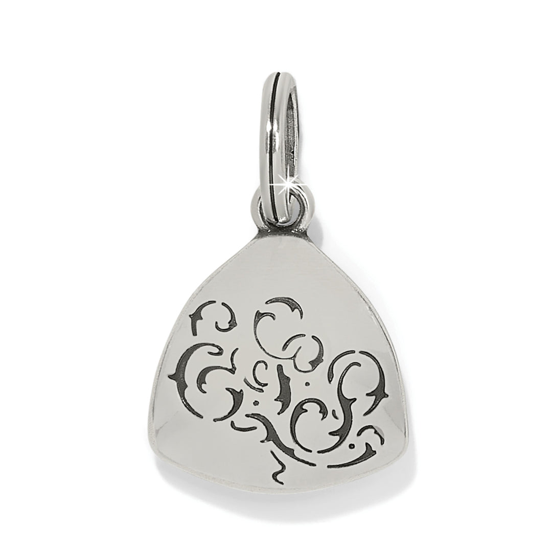 Estella Amulet - Silver-Scarlet