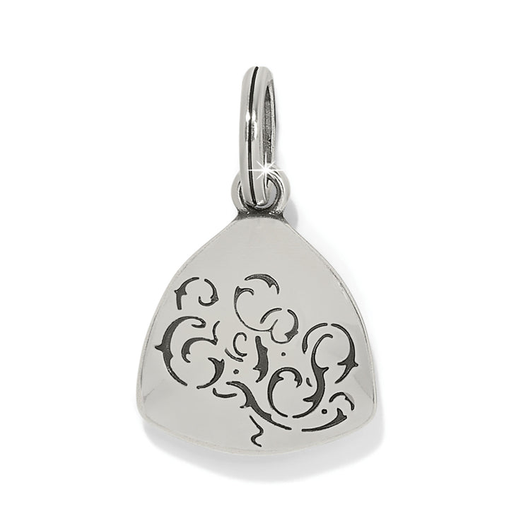 Estella Amulet - Silver-Scarlet