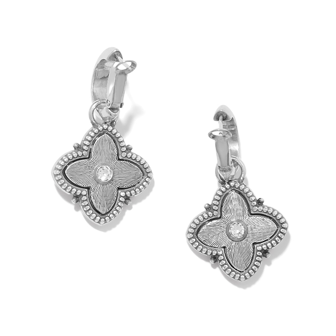 CATHEDRAL REVERSIBLE HOOP EARRINGS - SILVER/GOLD