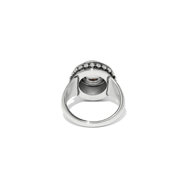 Pretty Tough Bold Stud Ring - Silver - Size 6