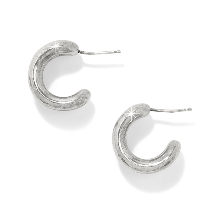 Medici Hoop Earrings - Silver-Gold