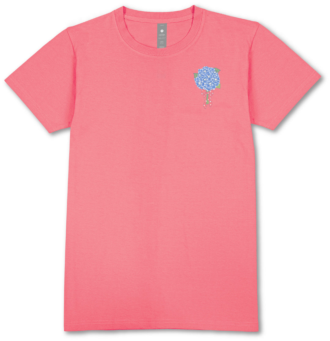 SIMPLY SOUTHERN AMERICAN HONEY TEE - FANCY CANDY PINK