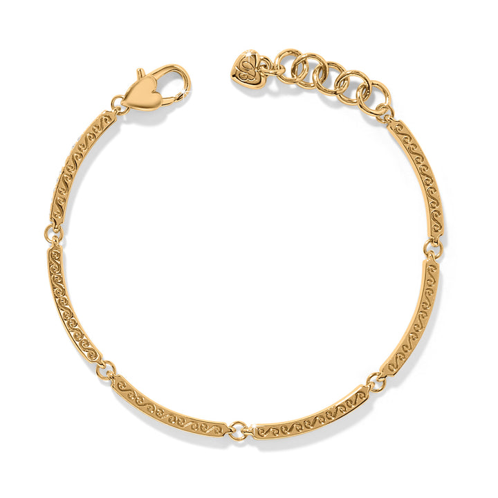 Meridian Geo Bar Bracelet - Gold