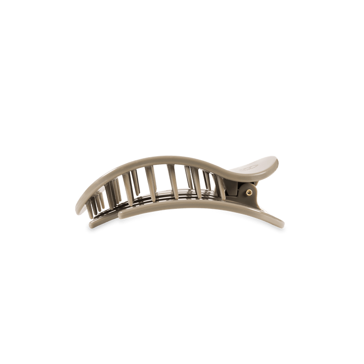 TELETIES SMALL FLAT ROUND HAIR CLIP - SAGE IT AIN'T SO