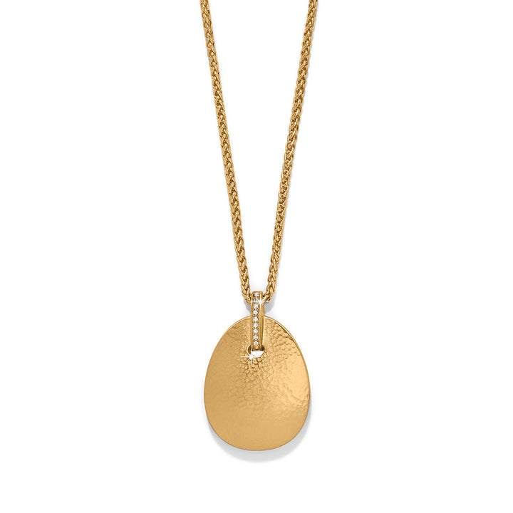 Meridian Orbit Large Pendant Necklace - Gold