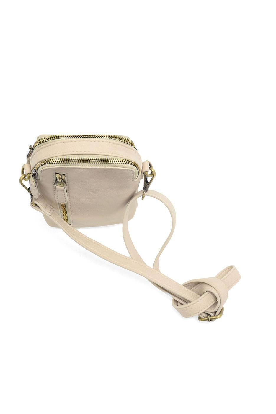 JOLENE CROSSBODY PHONE BAG - LINEN