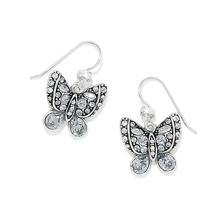 Trust Your Journey Butterfly Earrings - Sky