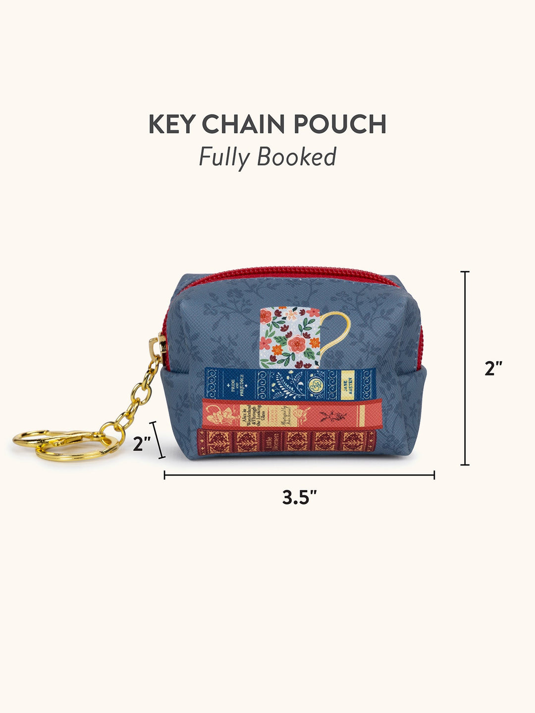 KEY CHAIN POUCH - FULLY BOOKED