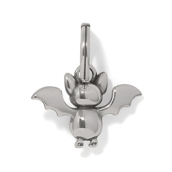 Batty Charm -Silver-Black