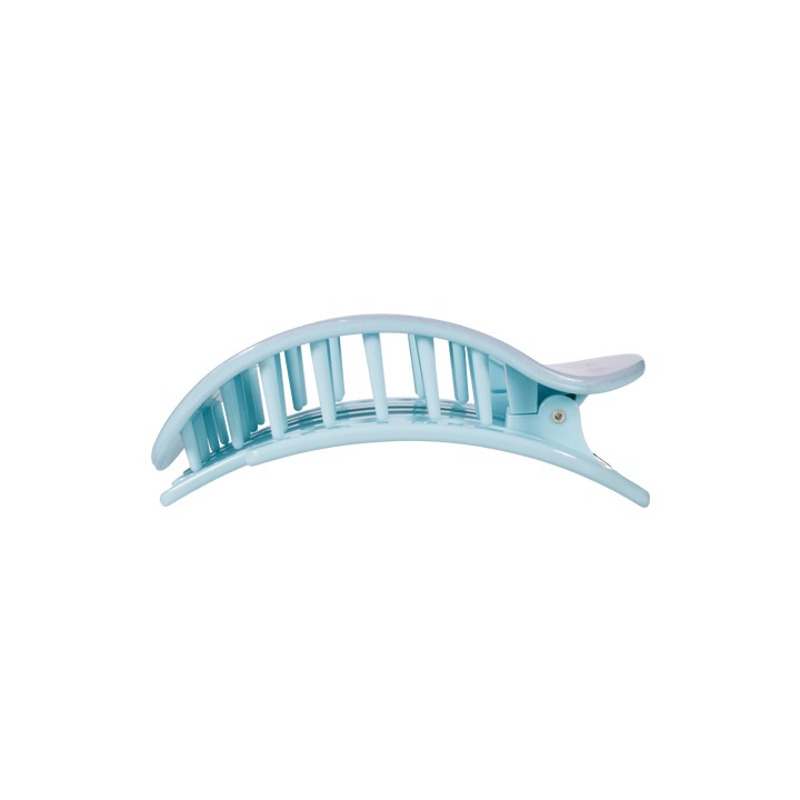 TELETIES MEDIUM FLAT ROUND HAIR CLIP - UNITED WE SPARKLE