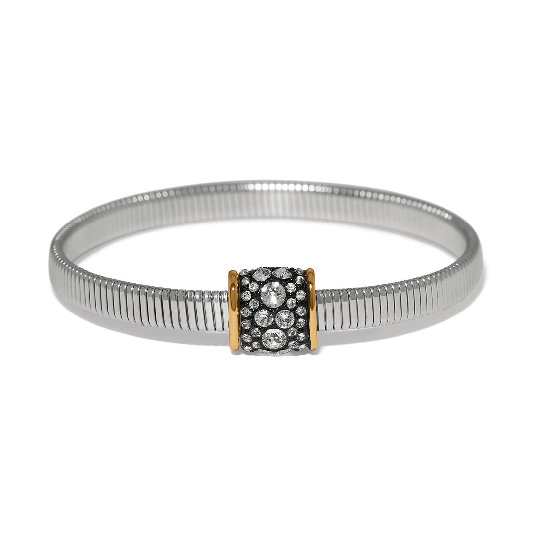 Meridian Solis Spring Hem Bracelet - Silver-Gold