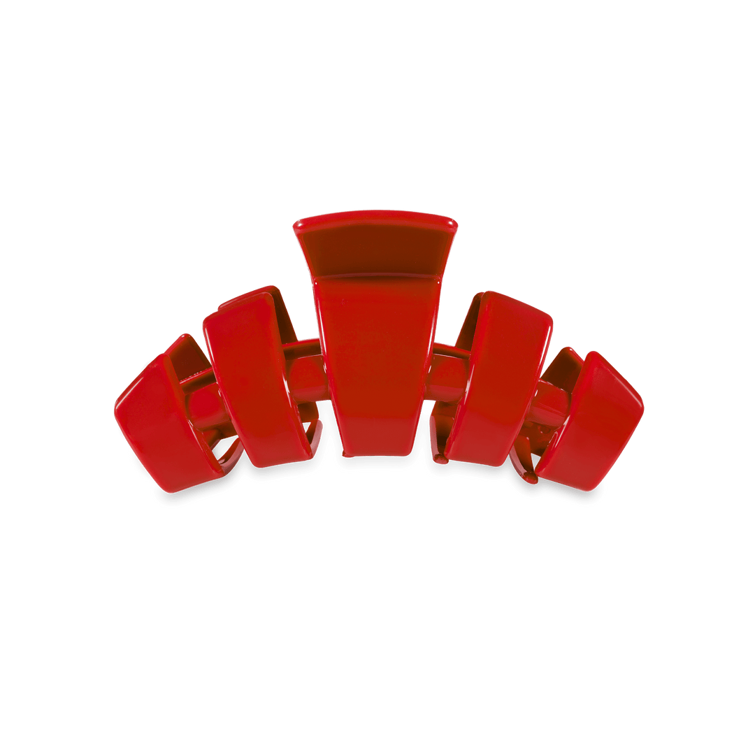 TELETIES SMALL CLASSIC HAIR CLIP - RED CARPET READY