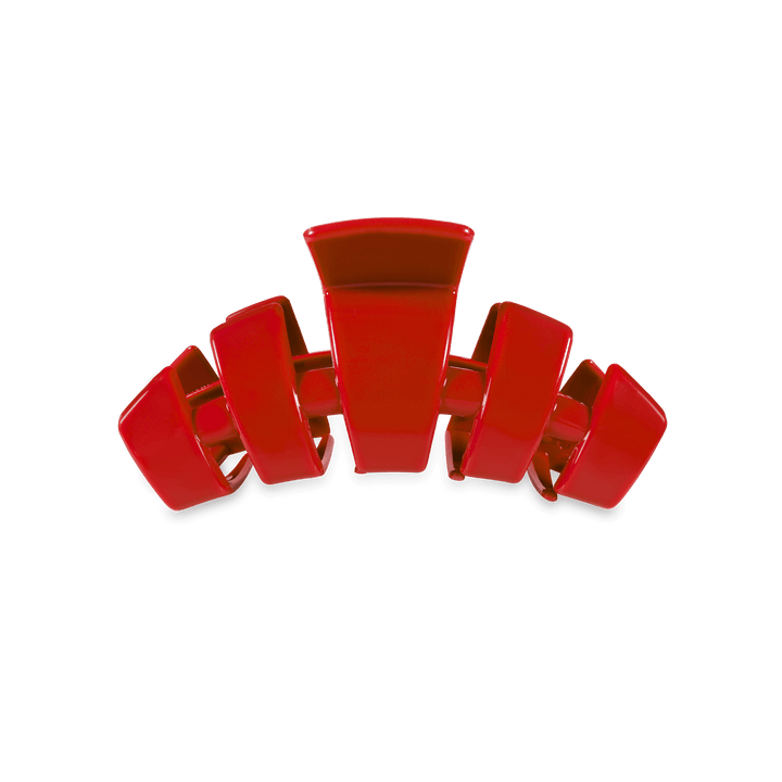 TELETIES SMALL CLASSIC HAIR CLIP - RED CARPET READY