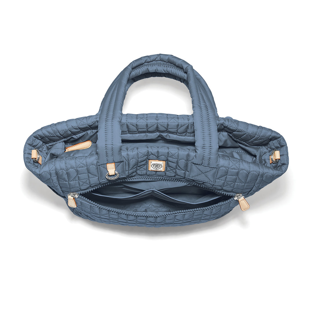 Amara Large Tote - Powder Blue