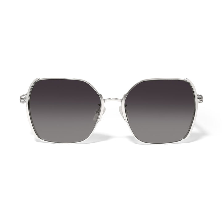 Interlok Twist Avaitor Sunglasses - Silver