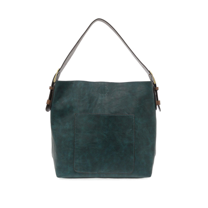 CLASSIC HOBO COFFEE HANDLE HANDBAG - VIVID DEEP TEAL