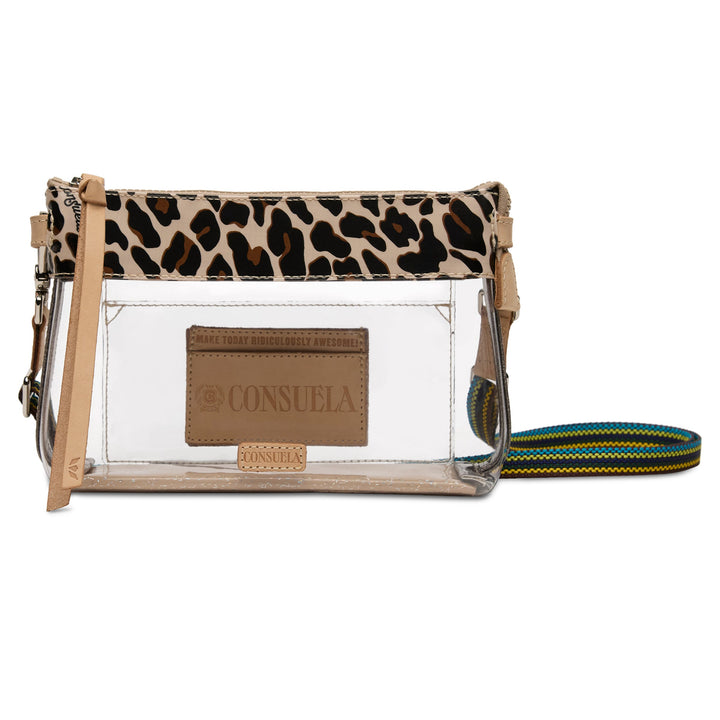 CONSUELA MIDTOWN CROSSBODY - CLEAR MONA