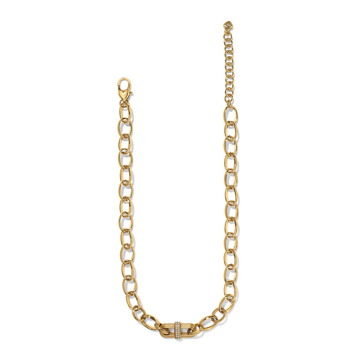 Meridian Aurora Link Short Necklace - Gold