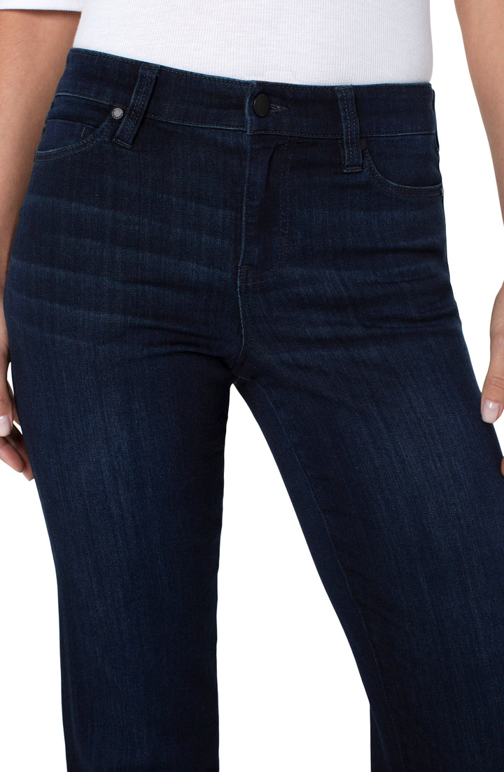 PETITE KENNEDY STRAIGHT 30" INSEAM JEANS - HALIFAX