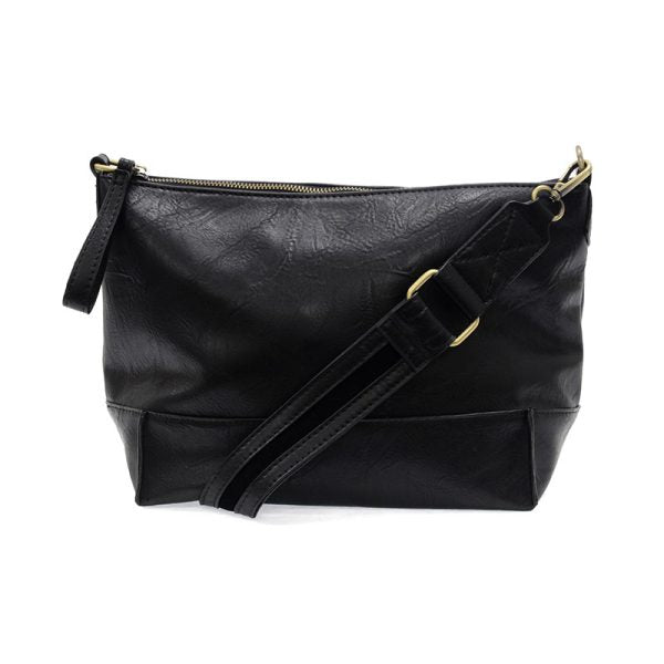 LEEN SEAMED CROSSBODY - BLACK