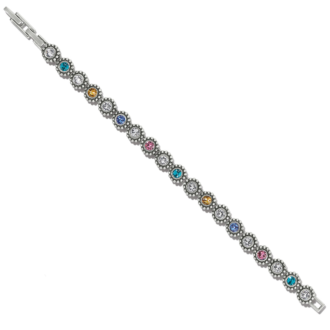 TWINKLE LINK BRACELET - SILVER-MULTI